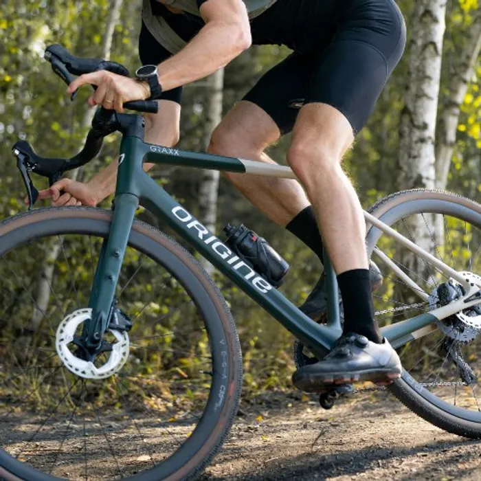 Origine Trail aluminium gris titane, gravel made in France