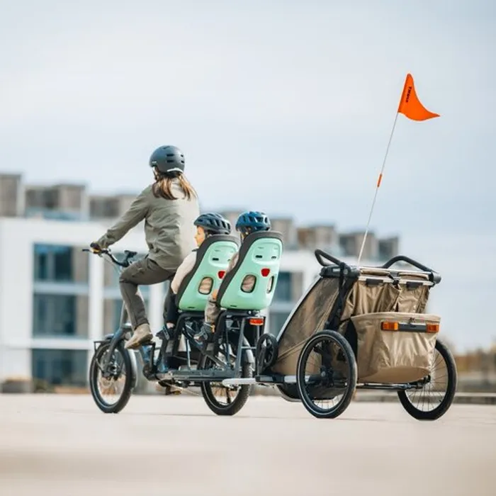 Siège enfant et remorque vélo Thule